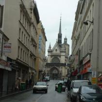 Street off Rue du Faubourg St Denis