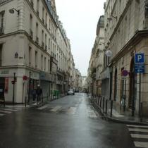 Rue de Clery at junction with Rue Poissoniere